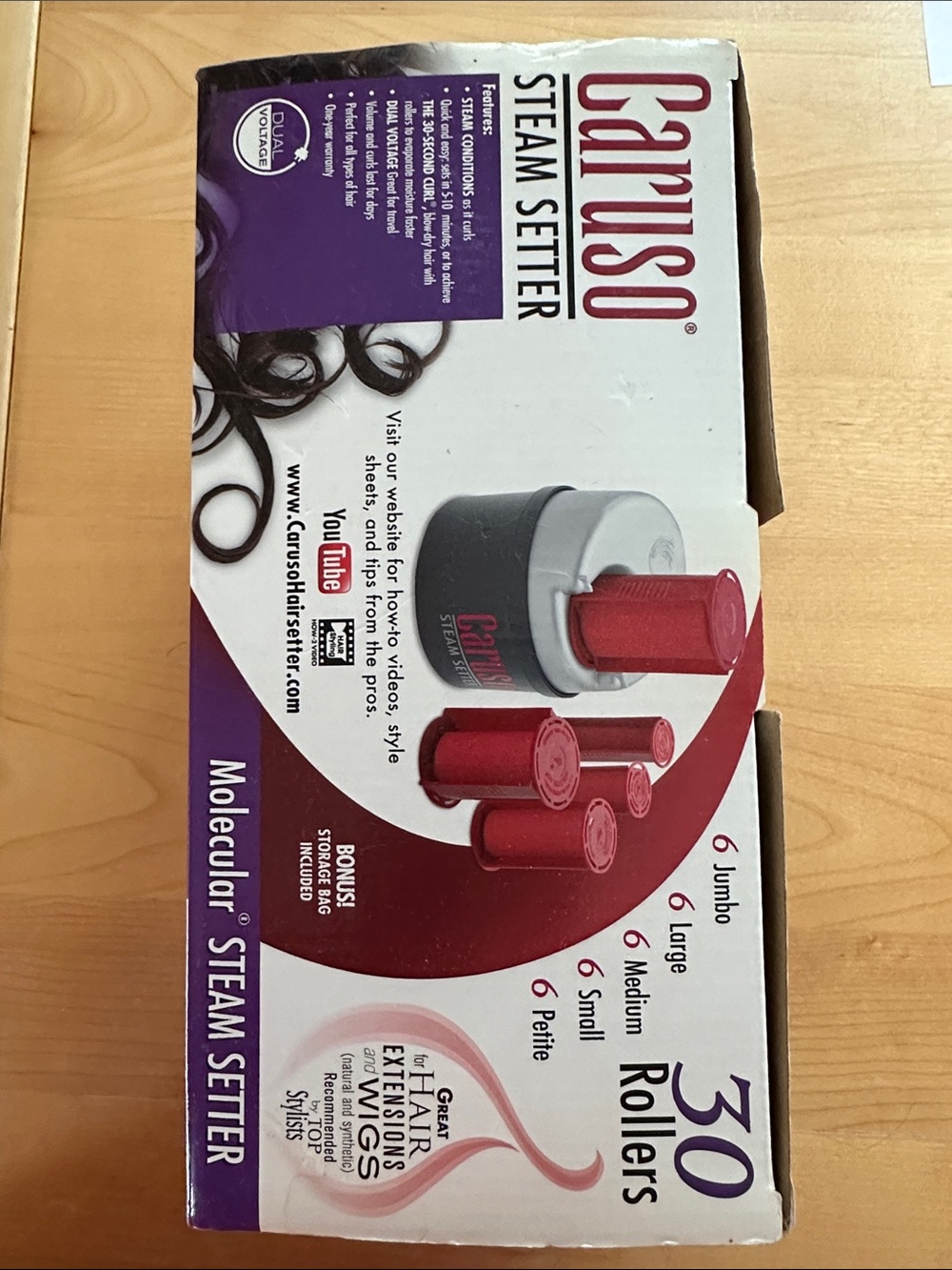 Caruso Steam Setter Rollers